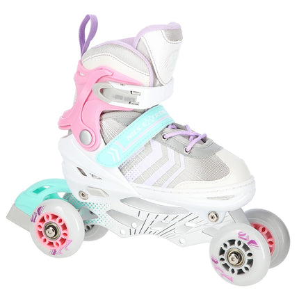 4in1 (rullaluistimet) NILS EXTREME NH18192, pink-mint, L (39-43)