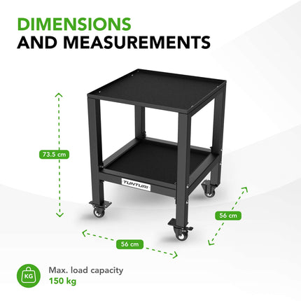 Alus hantlitele TUNTURI Rapid Adjustable Dumbbell Stand
