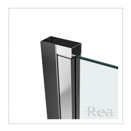 Rea Free Space N2 suihkukaappi 90 x 90 – Musta
