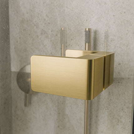 Rea suihkukaappi Rea Atlas 120x100 Brush Gold – Kulta
