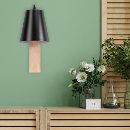 LOFT SEINÄVALAISIN APP1279-1W BLACK – Musta