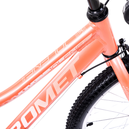 Lasten polkupyörä ROMET Jolene 20 KID 1, pinkki-valkoinen