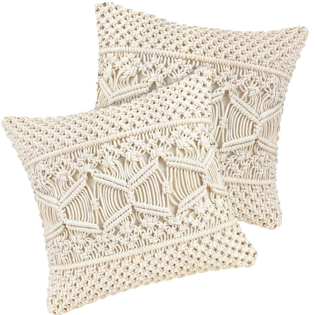BOHO SISUSTUSSETTI KAKSI ECRU TYYNYÄ 322147