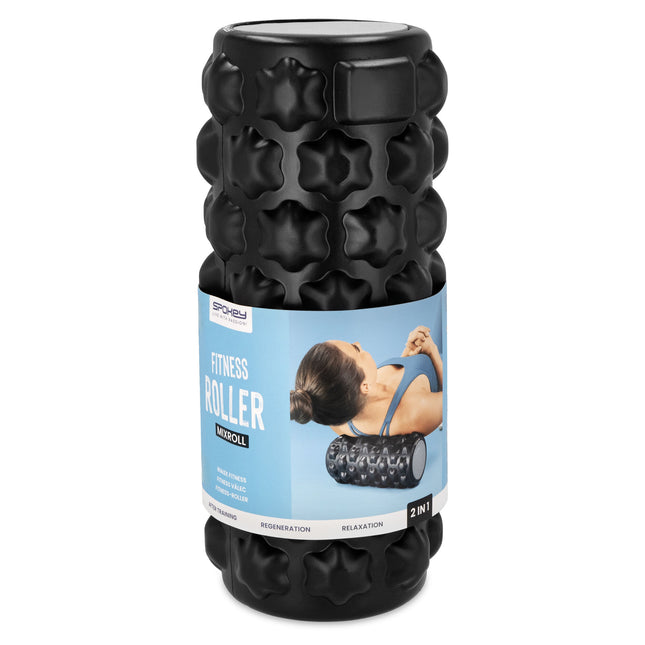 2in1 hierontarulla SPOKEY Roll, musta