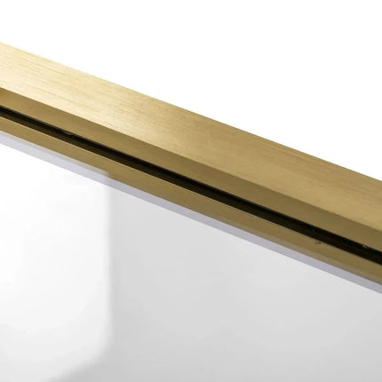 Rea suihkukaappi DIAMOND 90x90 BRUSH GOLD