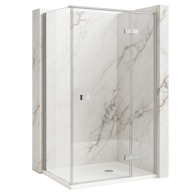 Rea suihkukaappi Rea Atlas 80x90 Chrome – Kromi