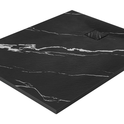 Magnum CARRARA BLACK suihkuallas 80x100 – Musta