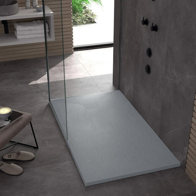 Magnum Grey suihkuallas 80x100 – Harmaa