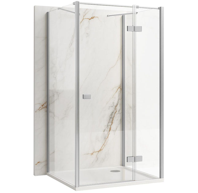 Rea suihkukaappi Rea Atlas 100x90 Chrome – Kromi