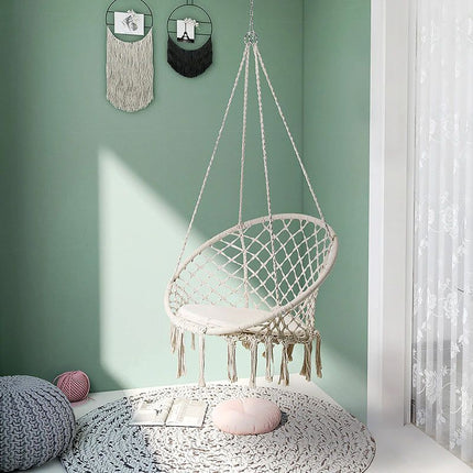 Boho-riipputuoli haikaranpesällä ekru GL078