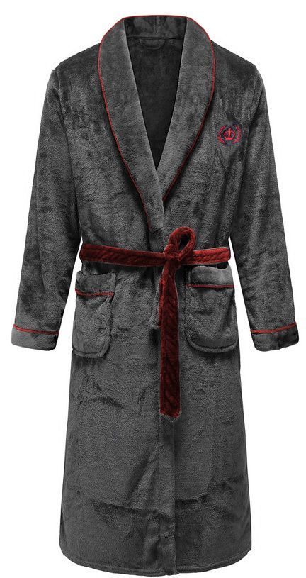 Roger Grey Red XL miesten kylpytakki