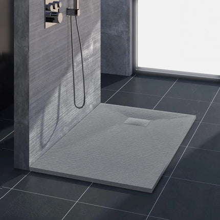 Magnum Grey suihkuallas 80x100 – Harmaa