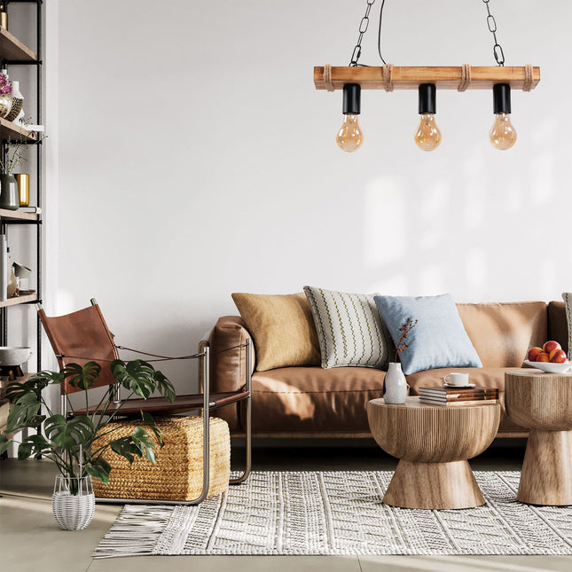 BOHO LINE RIIPPUVAT KATTOVALAISIN APP1319-3CP – Musta