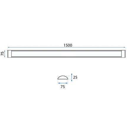 Led-paneeli 150cm 42W