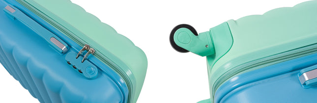 Double Face matkalaukku Setti, 3 kpl