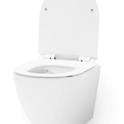 CARLO MINI Tornado Rimless Slim N wc-istuin + CARLO MINI bidee