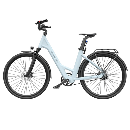Sähköpyörä ADO A28 AIR, vaaleansininen