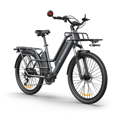 Sähköpyörä ADO Oasis 260T, 26" harmaa