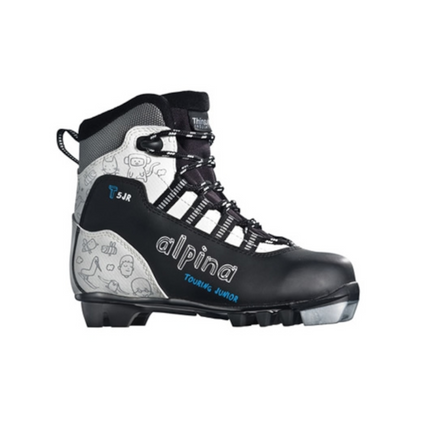 Kengät ALPINA T 5 JR musta/valkoinen, koko 29