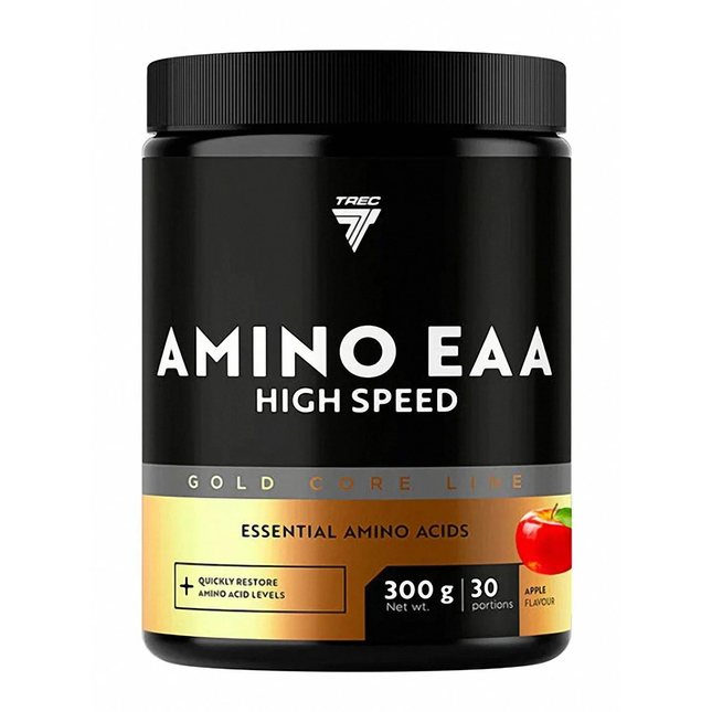 Aminohappo TREC GOLD CORE LINE AMINO EAA HIGH SPEED OMENA 300 g