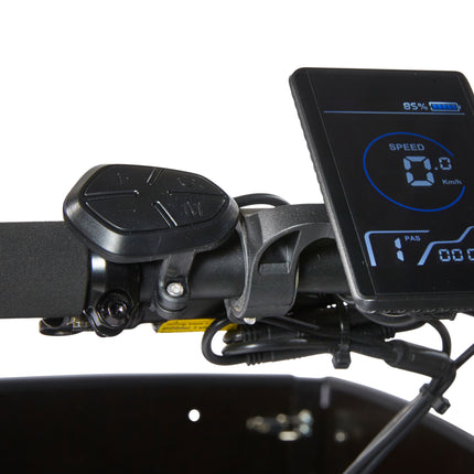 Sähkökäyttöinen AMLADCYKLER Ultimate Curve, musta