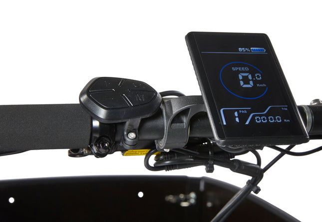 Sähkökäyttöinen AMLADCYKLER Ultimate Curve, musta