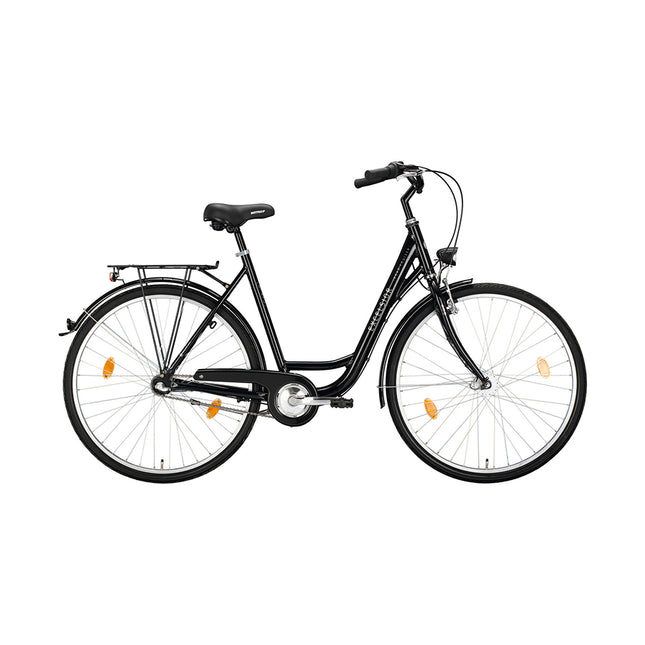 Naisten pyörä EXCELSIOR Road Cruiser Alu, 28", 7k, musta (M)