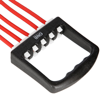 Expander-kumi kahvoilla ONE FITNESS EM10, punainen