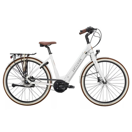 Sähköpyörä EXCELSIOR Pearl, 28" valkoinen