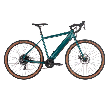 Sähköpyörä KONA Rove NRB HD, 27,5" kiiltävä satiininvihreä (XL)