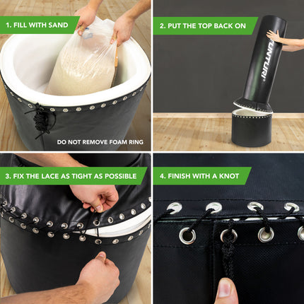 Itsenäinen nyrkkeilykassi Tunturi Free Stand nyrkkeilykassi