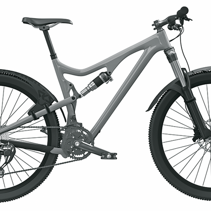 Etulokasuoja SKS Mudrocker Etu, musta