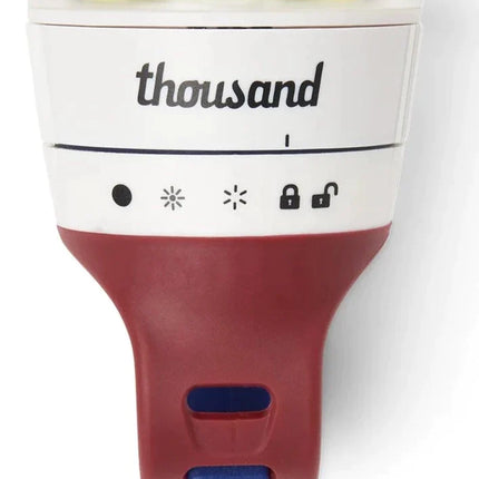 Ajovalo THOUSAND Traveler Magneettinen pyörävalo, Speedway Creme