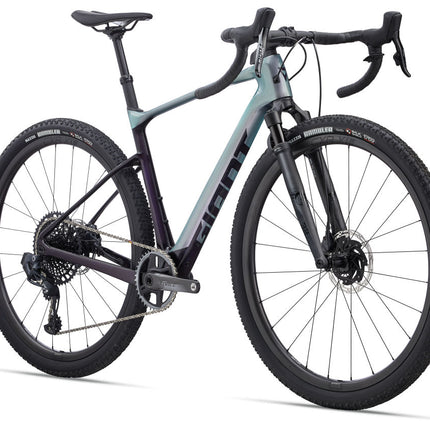 Gravel pyörä GIANT Revolt X Advanced Pro 0, Airglow/Blackherrant (M)