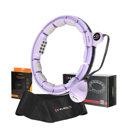 Hula kehä magneetilla, paino, lukija ja BR163 vyö HMS HHM13, violetti