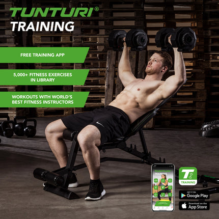 Säädettävä käsipaino TUNTURI Selector Käsipaino 25kg