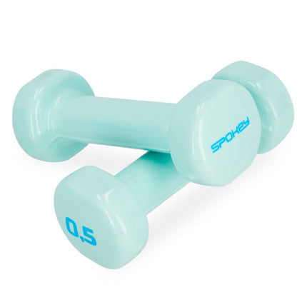 Käsipainot SPOKEY Muoto 2x0,5 kg, vaaleansininen