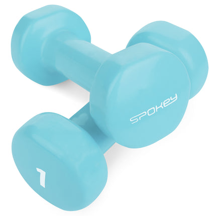 Käsipainot SPOKEY Muoto 2x1 kg, sinivihreä
