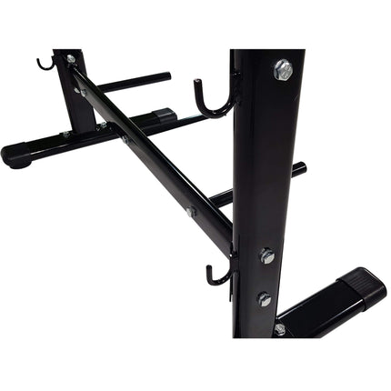 Käsipaino- ja levyteline TUNTURI Disc & Dumbbell Rack