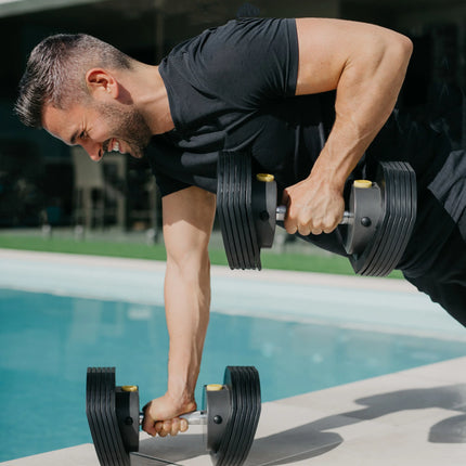 Säädettävä käsipaino TUNTURI MX Select MX85 käsipainot 5,6 - 38,6 kg