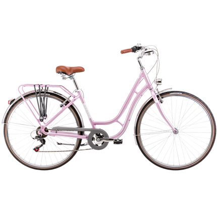 Polkupyörä ROMET Luiza Eco, pinkki (M)
