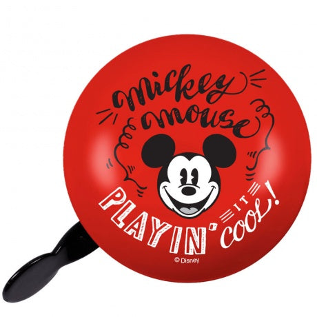 Polkupyöräkello Mickey Retro, punainen