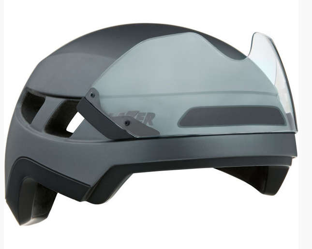 Pyöräilykypärä LAZER URBANIZE +led, Matta Titanium (L)