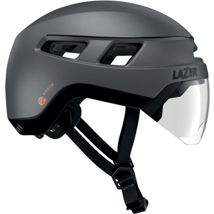 Pyöräilykypärä LAZER URBANIZE +led, Matta Titanium (L)