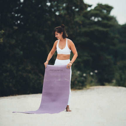Joogamatto TUNTURI TPE Yogamat 4mm, violetti