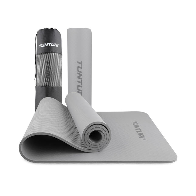 Joogamatto Tunturi Yogamat 8mm, harmaa