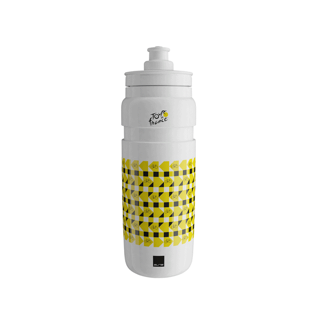 Juomapullo ELITE FLY Teams 2023 Tour de France Valkoinen 750ml