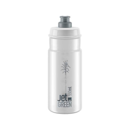 Juomapullo ELITE Jet Green, kirkas harmaa 550ml