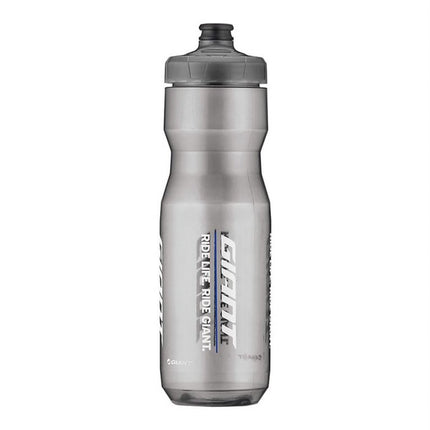 Juomapullo GIANT DoubleSpring 750ML Läpinäkyvä Musta, läpinäkyvä-musta