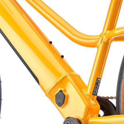 Sähköpyörä Kona Coco HD, kiiltävä metallinkeltainen (L)